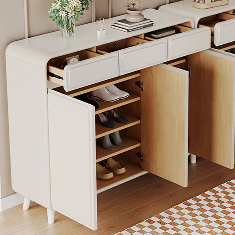 French style romantic storage shoe cabinet