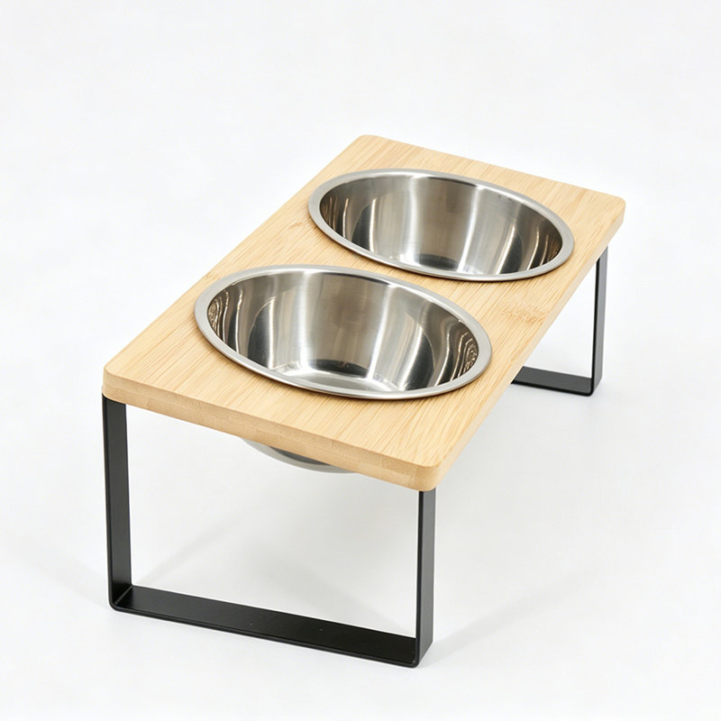 Mangeoire surélevée pour chat et petits chiens