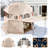 Pop up Gazebo Screen Tent, 15 x 15 ft, 13-Sided Spherical Camping Canopy Tent with Removable Top & Carry Bag, Quick-Set & Bite-Proof, Screen House Sun Shelter for 12-15 Persons, Beige