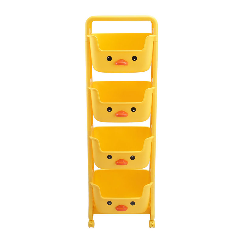 123.5cm H x 39.5cm W Utility Cart with Wheels