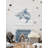 'Shark's Jaw' Art Print on White Wood-61297401