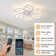 Firsdon 7 - Blade Dimmable LED Ceiling Fan with Remote Control and APP