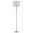 Ines 60'' Silver Traditional Floor Lamp