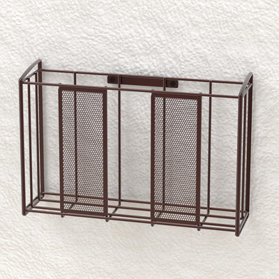 Over Cabinet Door Organizer, Mesh Bronze