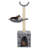 vidaXL Cat Tree with paw prints Soft plush, particle board, sisal rope-185003505