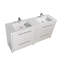 Ensemble de meuble-lavabo double 71 po Lefebvre