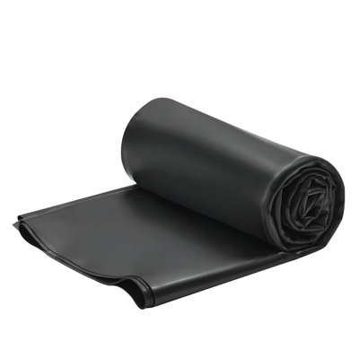 Toiture en rouleau, 20 x 20 pi, toiture en caoutchouc EPDM de 45 mil, longue durée de vie et résistant aux intempéries, résiste aux températures rigoureuses, installation facile et flexible, sous-couche de toit pour véhicules récréatifs, toits, étangs