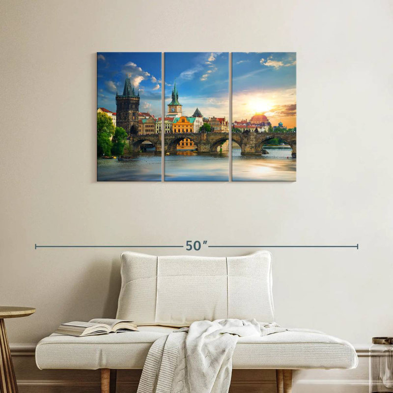 Lilie Charles Bridge, 24" H x 38" W