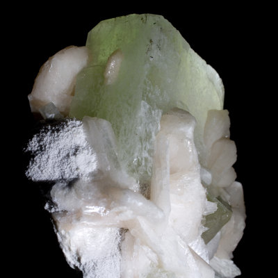 Apophyllite avec Stilbite