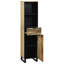  Bathroom Cabinet 38 X 33 X 160 Cm Solid Mango Wood-262045811