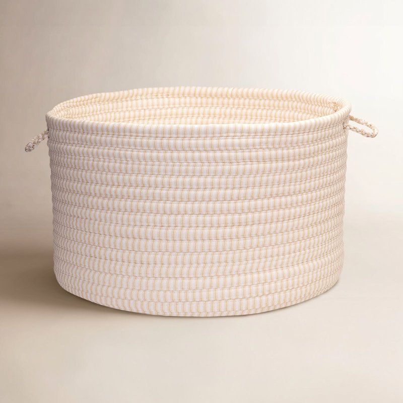 Panier en tissu Triste, H 10 po x l 14 po x P 14 po, Toile