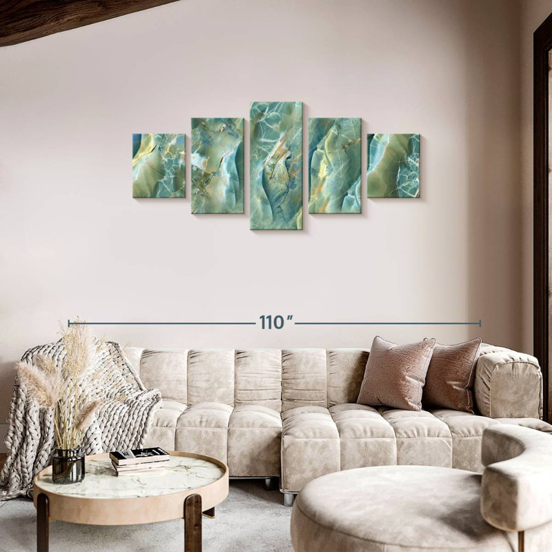 Abstract Surface, 34" H x 74" W