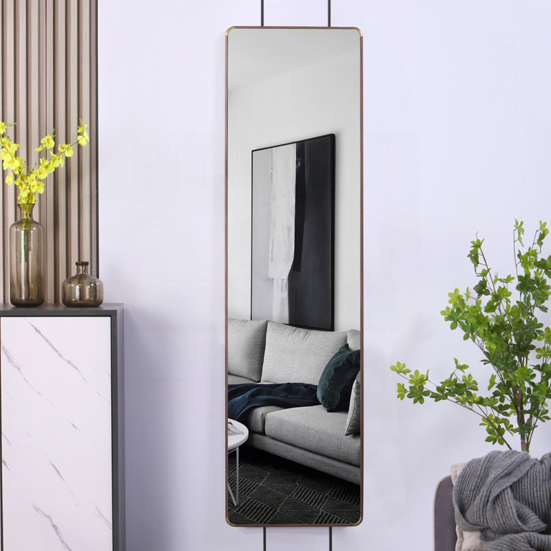Miroir Kalianne, Brun / or, 65" x 23.2"