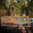 Solid Wood Teak Outdoor Bench