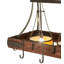 Steamboat 60" Rectangle Chandelier Pot Rack