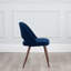 Chaise d'appoint rembourrée en velours Kanthan-1680356059-1680356052