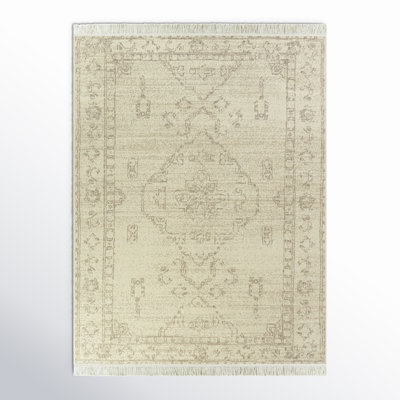 Kirsten Cream Recycled Fibers Rug