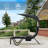 Benkelman Outdoor Steel Chaise Lounge Chair with Removable Canopy and Cushions-25916351