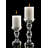 5'' H Glass Tabletop Candlestick