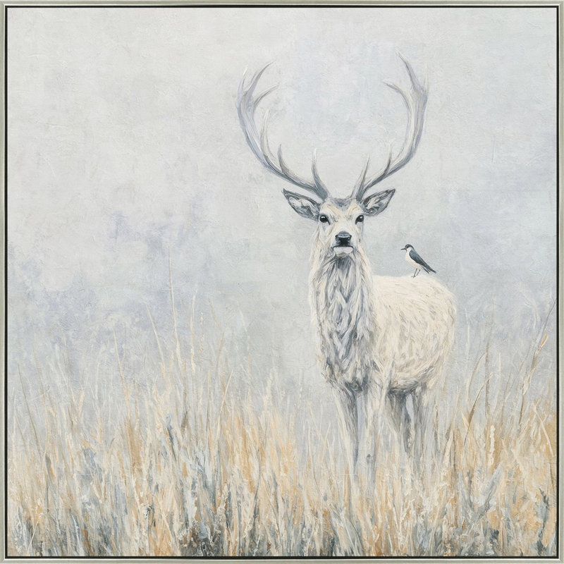 Starlight Stag II, art mural sur toile