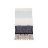 WHISTLER Striped Hand Woven Throw Blanket