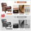 Fauteuil inclinable en cuir Beecher 28,75 po-512081986