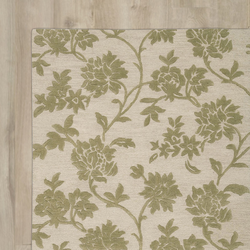 Myaree Wool Floral Indoor Rug