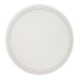 Pearls Vinyl Round Placemats