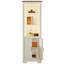 Bibliothèque de coin avec armoire H 66,5 "x l 21,7"-769227445