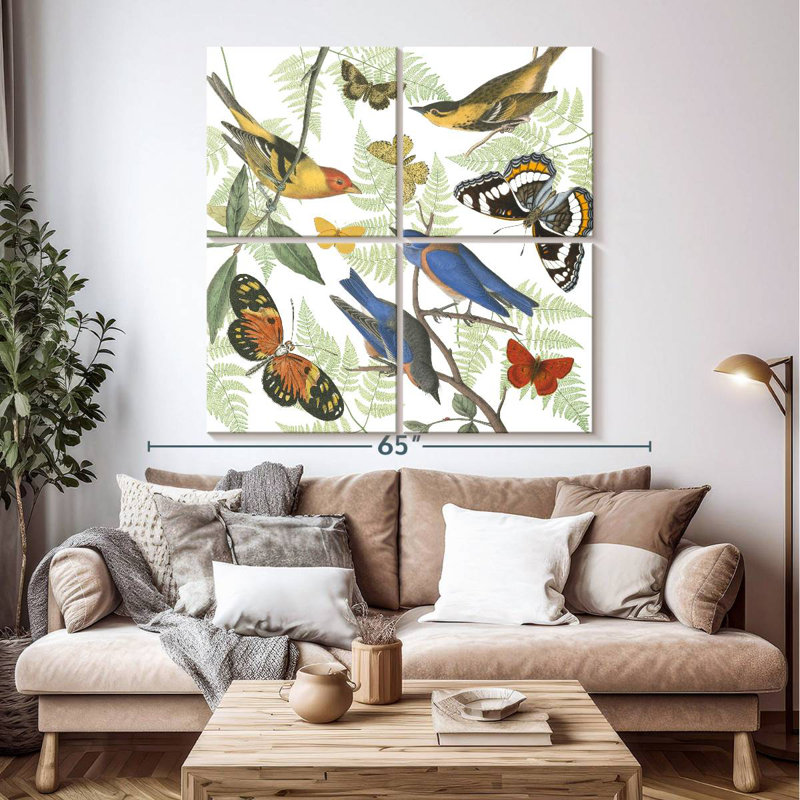 Brampt Natures Flight I, 50" H x 50" W