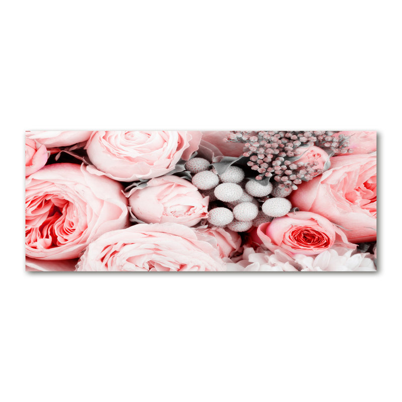Bouquet Of Flowers - Wrapped Canvas Print