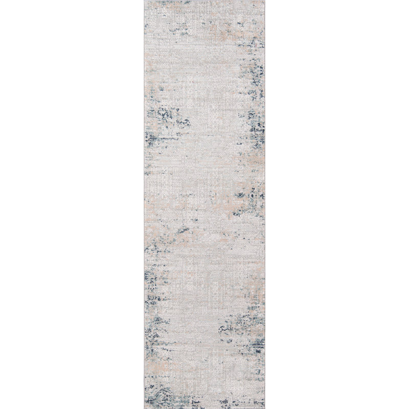 Thoman Abstract Indoor Rug, Runner 2'2" X 7'7"