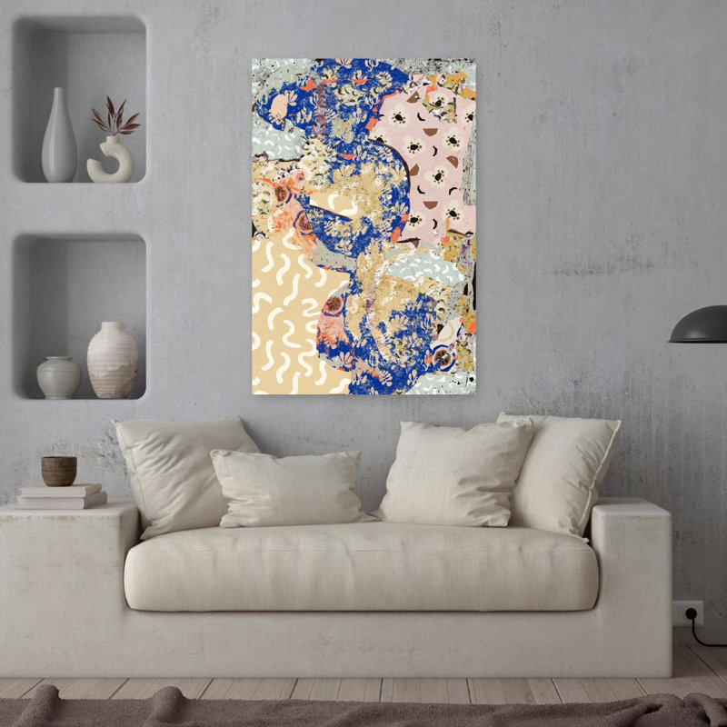 Contemporary Art Abstract Contemporary Art by Treechild - Wrapped Canvas Print, 91.44 cm H x 60.96 cm W