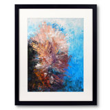 Coral Blossom Print by Lisa Daniels