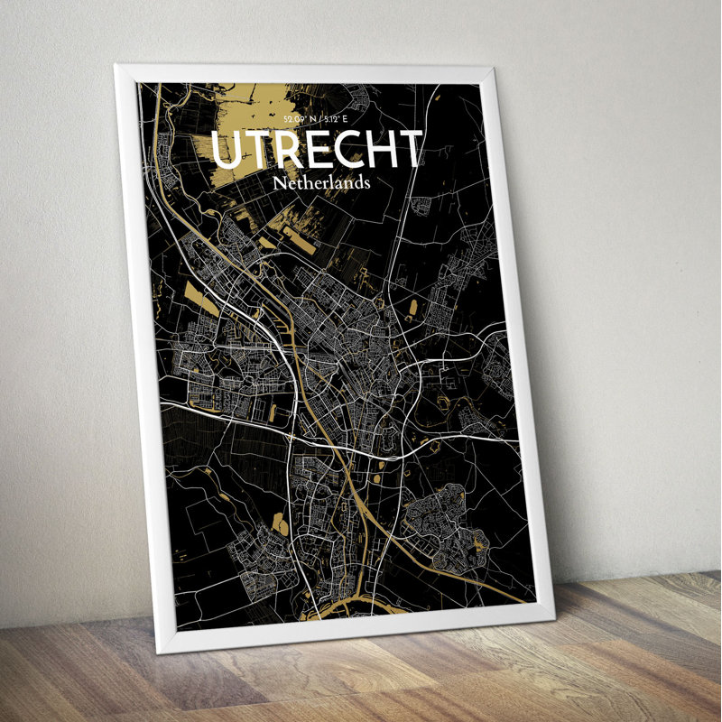 Utrecht - No Frame Print, 43.2cm H x 27.9cm W x 0.13cm D