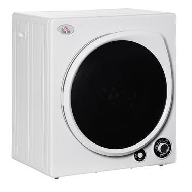 Costway 1.5 Cubic Feet High Efficiency Electric Stackable Dryer with Steam Dry Costway EP23598US