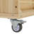 Outdoor Kitchen Island Fir Wood Kitchen Island With Stainless Steel Top-124440826