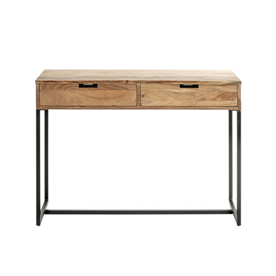 Console black-acacia 100x75x35 cm