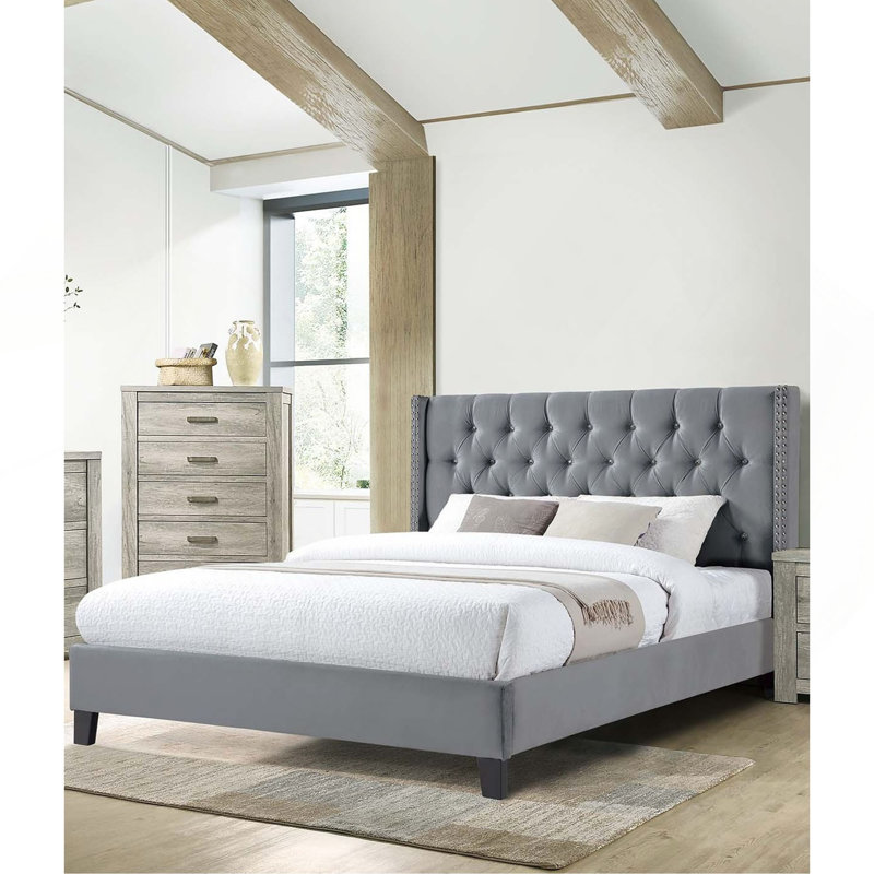 Mobilier de chambre à coucher 1pc, Grand lit