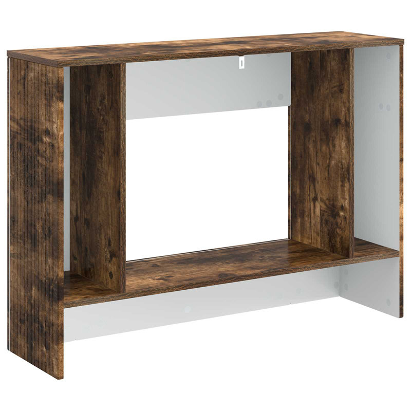 101cm Console Table, Smoked Oak, Smoked Oak, Smoked Oak