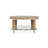 Villa Cherie Oval Cocktail Table - Caramel