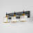 3 - Light Crystal Wall Vanity Light