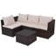 Méridienne 5 pièces avec coussins-1744531298