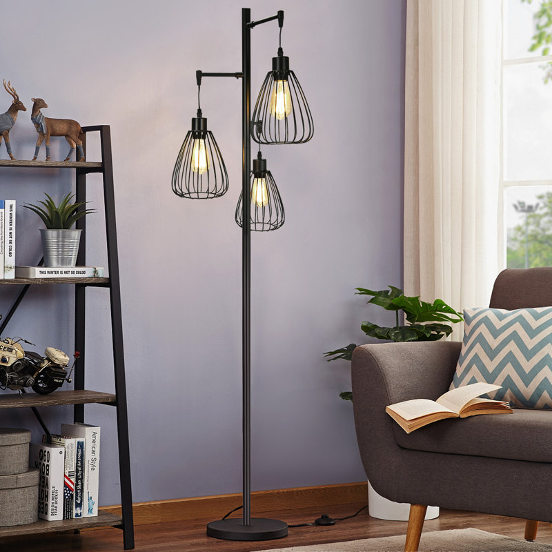 Lampe sur pied à branches 65 "