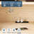 Record Player Stand with Vinyl Storage, Wood Turntable Table with Charging Station, Open Shelf Holder Up to 350 Albums for Living Room, Bedroom, Office-305373286