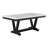 Apicella White Faux Marble Dining Set-1973448189-1957011243