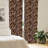 Plaid Semi-Sheer Rod Pocket Curtain Panels-45075761