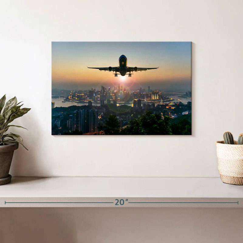 Avion Mehar City, H 8 po x l 12 po