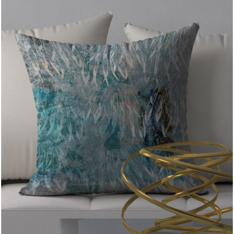 Housse de coussin carrée/insert, 18 po x 18 po