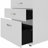 Universal Storage 92W 5 Piece Modular Storage Set with Floor and Wall Cabinets-61380840